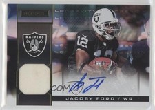2013 Panini Rookies & Stars Longevity Parallel Gold 24/49 Jacoby Ford Auto 13y4