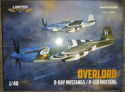 1:48 Eduard 11181 Overlord D- Day P-51 B