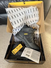 DeWalt Safety Boots Waterproof Steel Toe Black Work Boots, new, 8uk