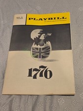 Playbill 46th St Theatre 1776 MAY 1969 Sherman Edwards William Daniels