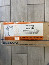 Sloan Model 180 Manual Flush Valve for Water, MPN 3012400, Manual Operation