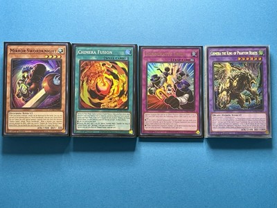 Chimera/ILLusion Competitive Deck + Black Sleeves + Blue Deck Box | YuGiOh!  | eBay