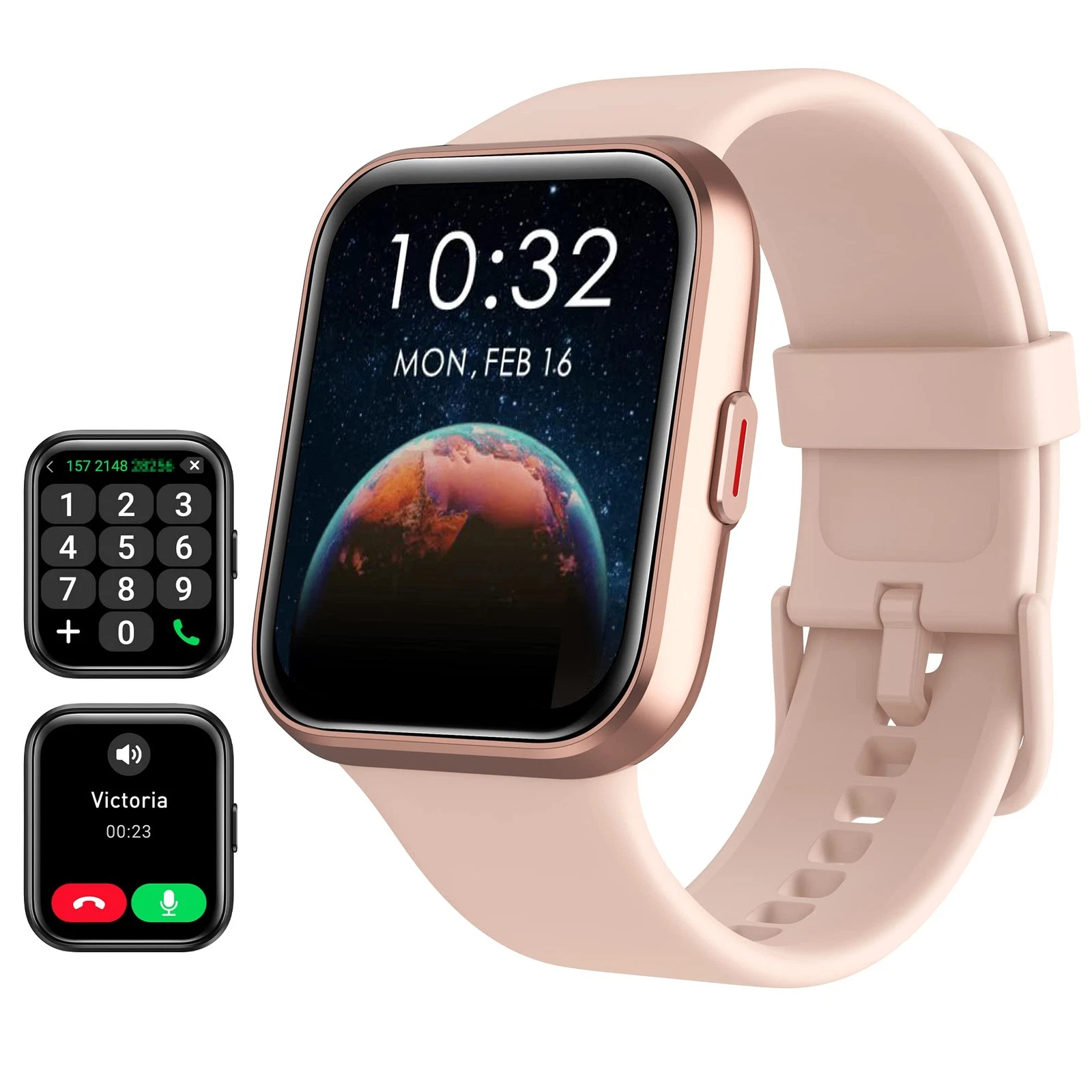 Tensky Smart Watch for Women Android iPhone, Alexa Built-in, 1.8 Touch Scree...
