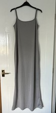 TikTok Grey Maxi Dress Size L