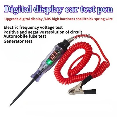 3-36V Digital Electric Circuit LCD Tester Test Light Car Truck Voltage Probe Pen