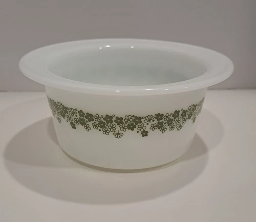 Vintage Pyrex (Corelle) Crazy Daisy Butter Tub (No lid) Discontinued Pattern