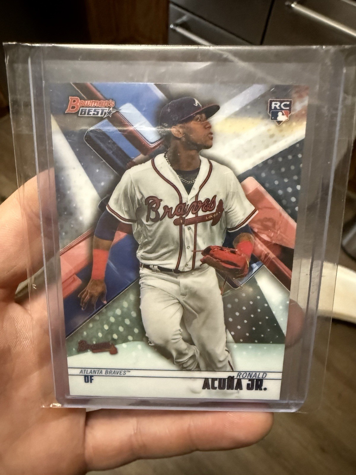 Ronald Acuna Jr 2018 Bowman's Best #51 RC Rookie Atlanta Braves