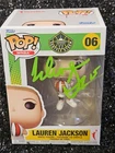 LAUREN JACKSON HAND SIGNED AUTOGRAPHED FUNKO POP SEATTLE STORM WMBA FIGURE + COA