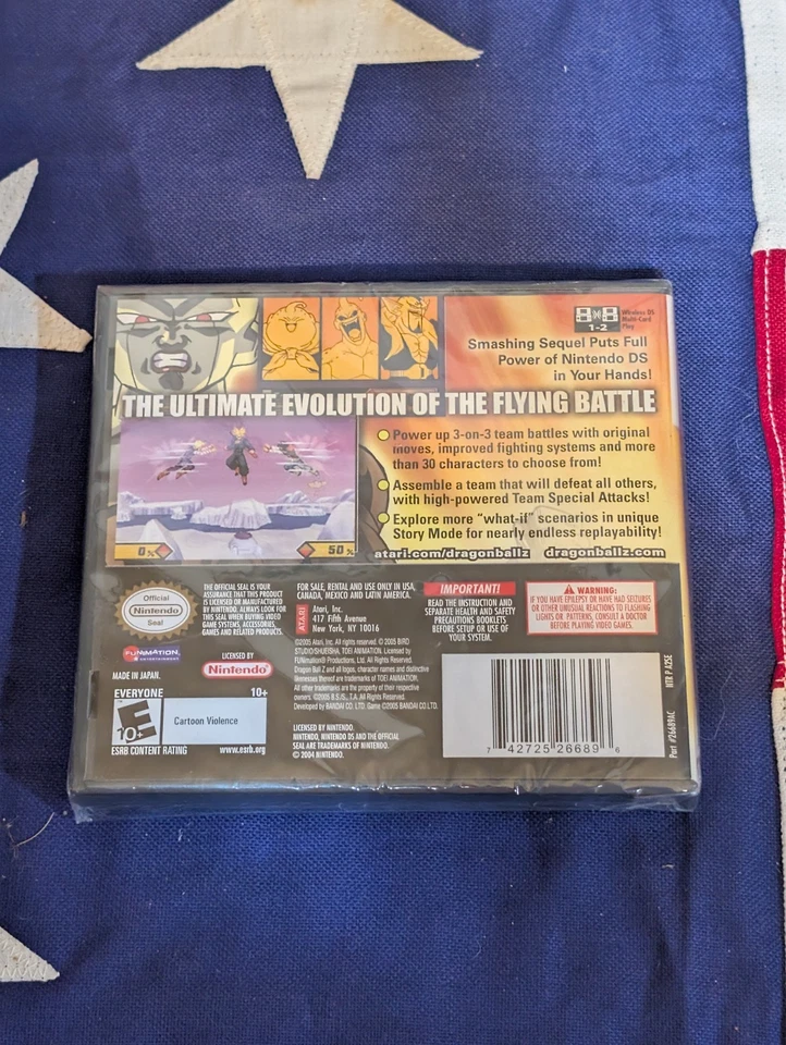 Dragon Ball Z Supersonic Warriors 2 Nintendo DS - Brand New & Factory Sealed - Image 2 of 2