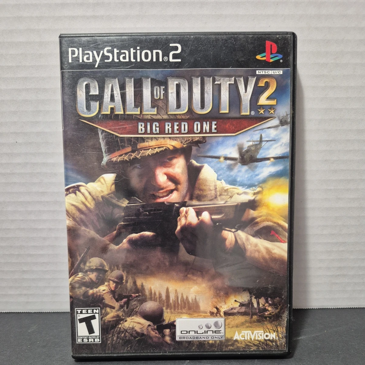 Sony PlayStation 2 Call of Duty 2: Big Red One Video Games for