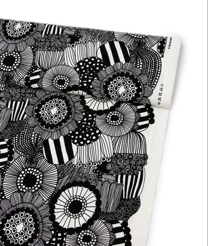 Marimekko Fabric Remnant Cotton Textile 145×43cm Handcraft Patchwork - Picture 4 of 5