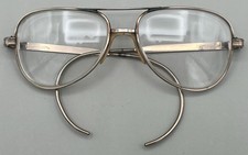 Vintage Universal aviator 1/4c Eyeglass FRAMES ONLY 10k RGP 150mm Glasses