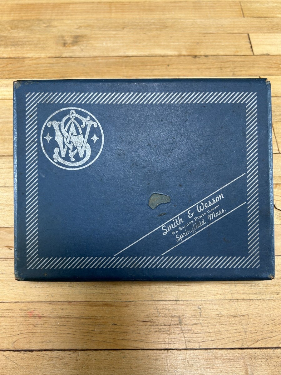 Smith & Wesson Model 39-2 9MM Semi Auto Pistol Vintage Cardboard