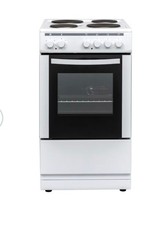 ESSENTIALS 50cm Solid Plate Electric Cooker - CFSEWH18