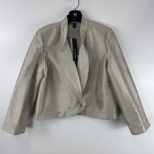 Linda Allard Ellen Tracy 295 Retail Women's Petite Silk Blazer Jacket Sz 2 NWT
