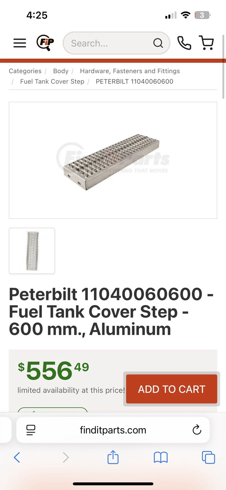 Peterbilt 24x7 Steps Universal Use Step Decks