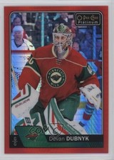 2016-17 O-Pee-Chee Platinum Red Prism 12/199 Devan Dubnyk #131 4z8