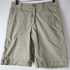 Cat  Jack Boys Size 12 Khaki Beige Uniform Shorts School Casual Golf Chino