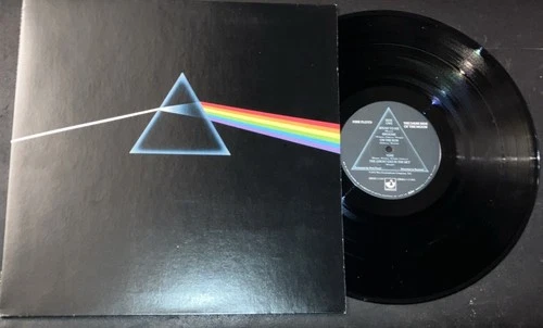 PINK FLOYD Dark Side Of The Moon HARVEST SMAS-11163 LP VG+ posters & stickers b