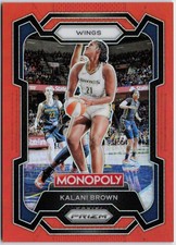 2024 Panini Prizm Monopoly WNBA #20 Charisma Osborne Orange Prizms #/124