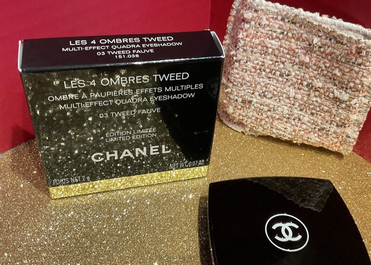 CHANEL LES 4 OMBRES MULTI-EFFECT QUADRA EYESHADOW 03 TWEED FAUVE