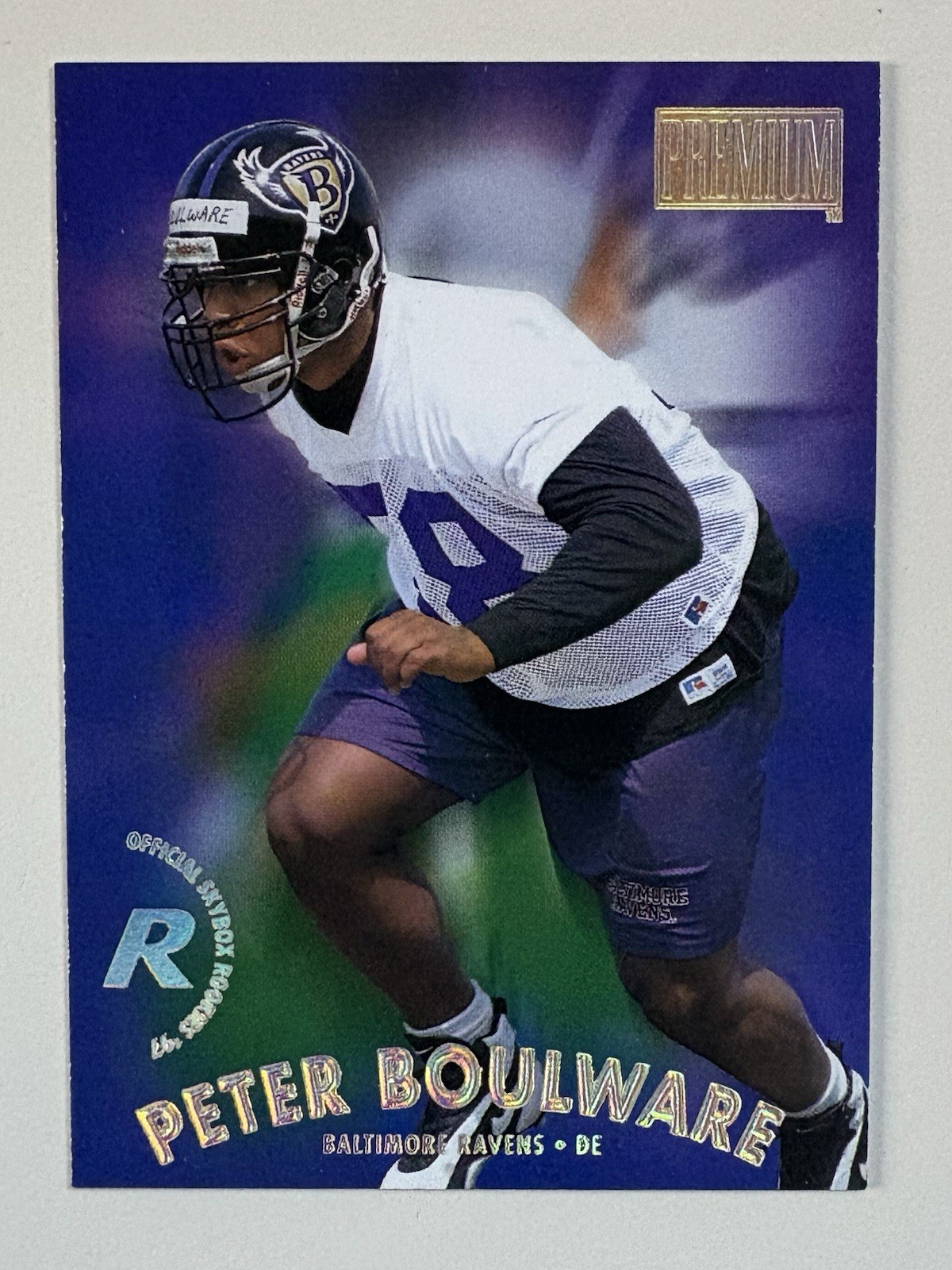 1997 Skybox Premium - Rookie Peter Boulware #214 (RC)