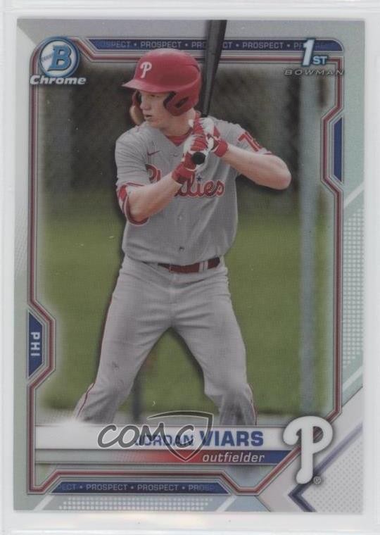 2021 Bowman Draft Chrome Refractor Jordan Viars #BDC-132 e5r
