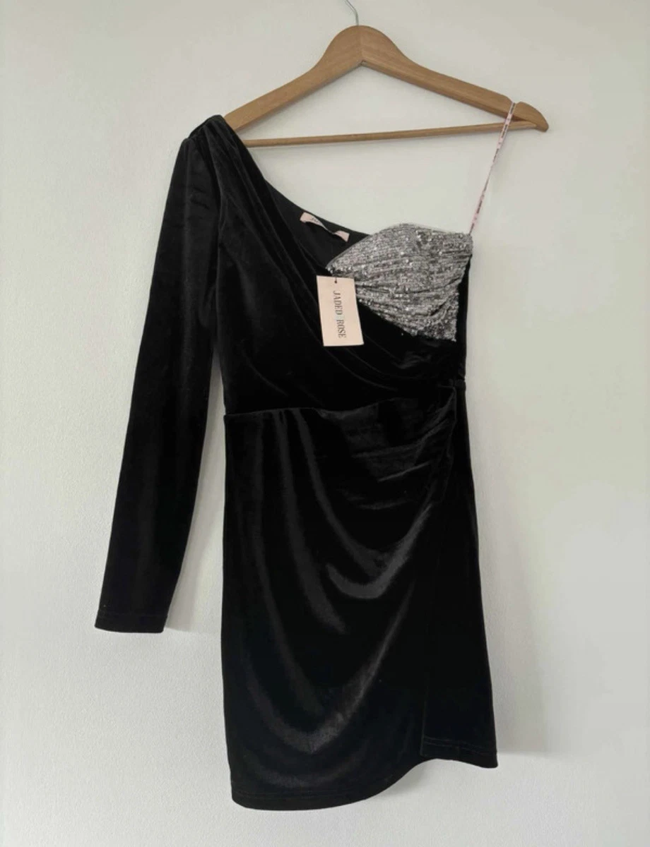 open lace back dress Shop After Dark One Shoulder Mini Dress | Jaded London