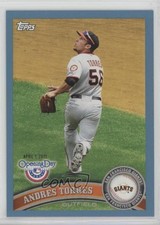 2011 Topps Opening Day Blue 144/2011 Andres Torres #91 2u3