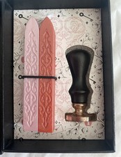Wax Seal Stamp Kit w/ Handle  Wax Sticks Letter Envelope Sealing Set