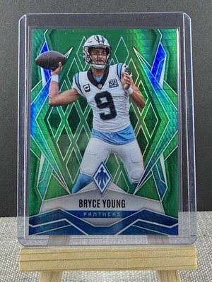 2025 Panini Phoenix - Bryce Young #148 Green Hyper /149 - Panthers