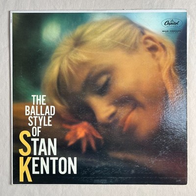 STAN KENTON The Ballad Style 1958 Vinyl LP Capitol T-1068 - G+