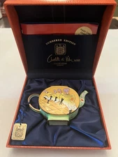 Charlotte di Vita MBE Collections Enamel Teapot Numbered Edition EN-309