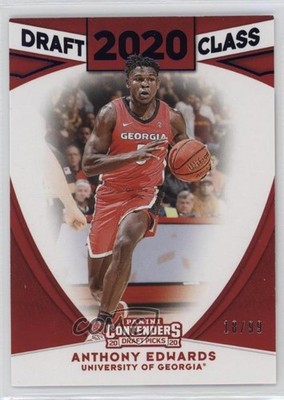 2020 Contenders Draft Picks Class Purple 18/99 Anthony Edwards #2 Rookie RC 06rp