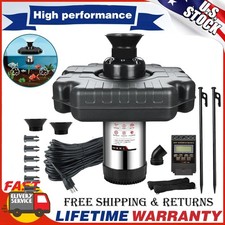 1HP 15000GPH Pond Fountain Aerator 750W Pond Fountain Floating Aerator Pump New