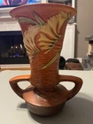 roseville pottery vase Freesia