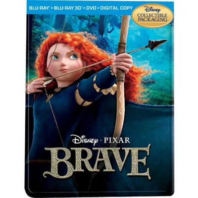 Disney Pixar's Brave - Limited Edition SteelBook [3D + 2D Blu-ray + DVD + Digita