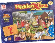 Jumbo 200, 1000 pc: HiddenXtra Summer Barbecue 2013 jigsaw puzzle Rare