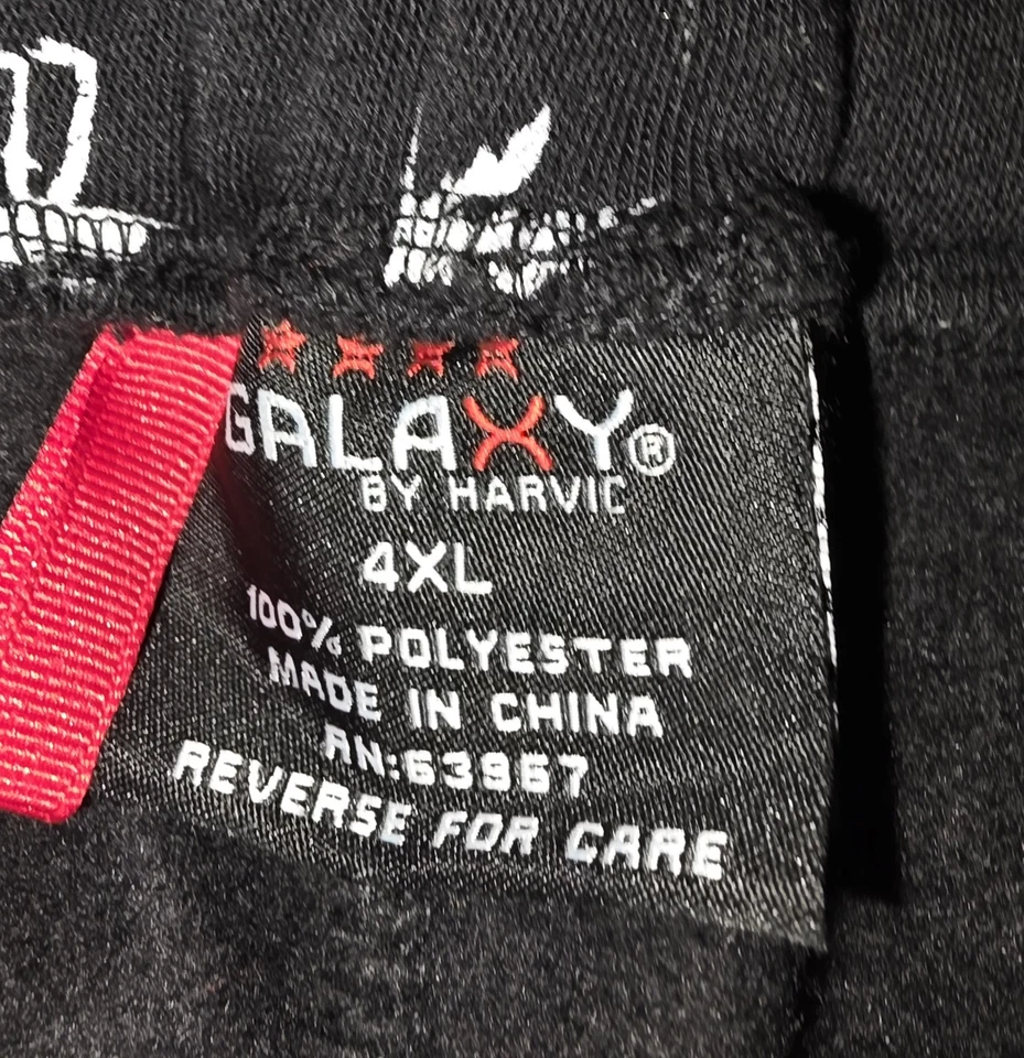 PANTALONES CORTOS GALAXY BY HARVIC 100% POLIÉSTER TALLA-4XL Foto 3 de 3