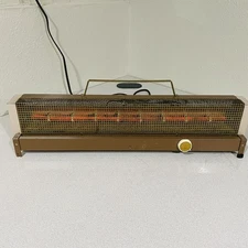 RARE Vtg Electric Baseboard Heater Underwriters Laboratories E-36081 WORKS Great