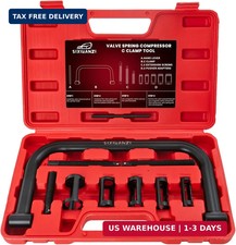 Sixiwanzi Valve Spring Compressor Tool 10pcs Valve Spring Removal Tool For Car Sixiwanzi Valve Spring Compressor Tool 10pcs Valve Spring Removal Tool For Car
