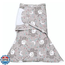 SleepingBaby Zippy Swaddle - Cozy Baby Swaddle Blanket with Convenient Bottom