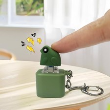 Frog Croaking Fidget Toy Adults Keyboard Clicker Frog Fidget Toys Fun Keychain