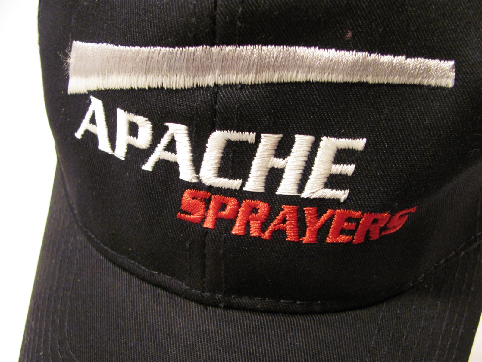 Apache Sprayers Hat Mens Solid Black Vtg Otto Sna… - image 2