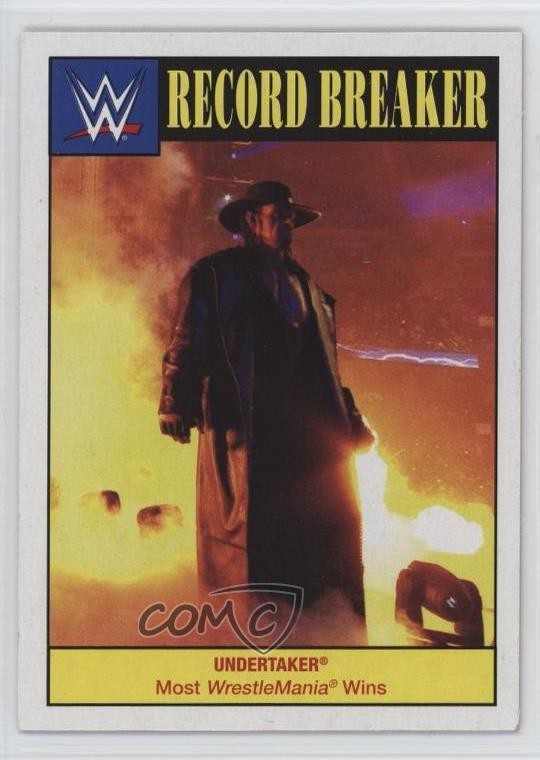2016 Topps Heritage WWE Record Breakers Undertaker #24 0yg9