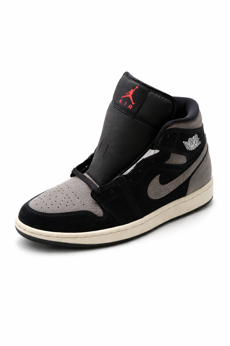 Nike Air Jordan 1 Mid SE Shoes Black Olive Gray IB7110-002 Men's