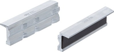 BGS 6796 Schraubstock-Schutzbacken | Aluminium | Breite 100 mm | 2-tlg.