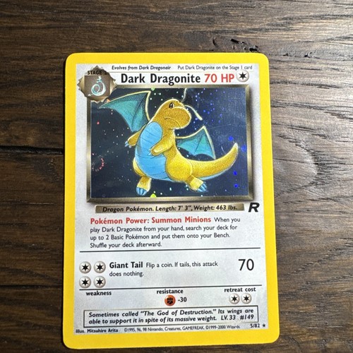 Dark Dragonite 5/82 Team Rocket Holo