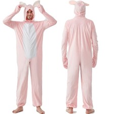 Unisex Bunny Costume Party - Pink - Cosplay Outfit - Halloween Cosplay Costume