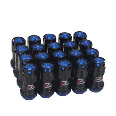 20pcs M12X1.50mm Max Guard Racing Composite Wheel Nut Close End Heavy  Lug Nuts